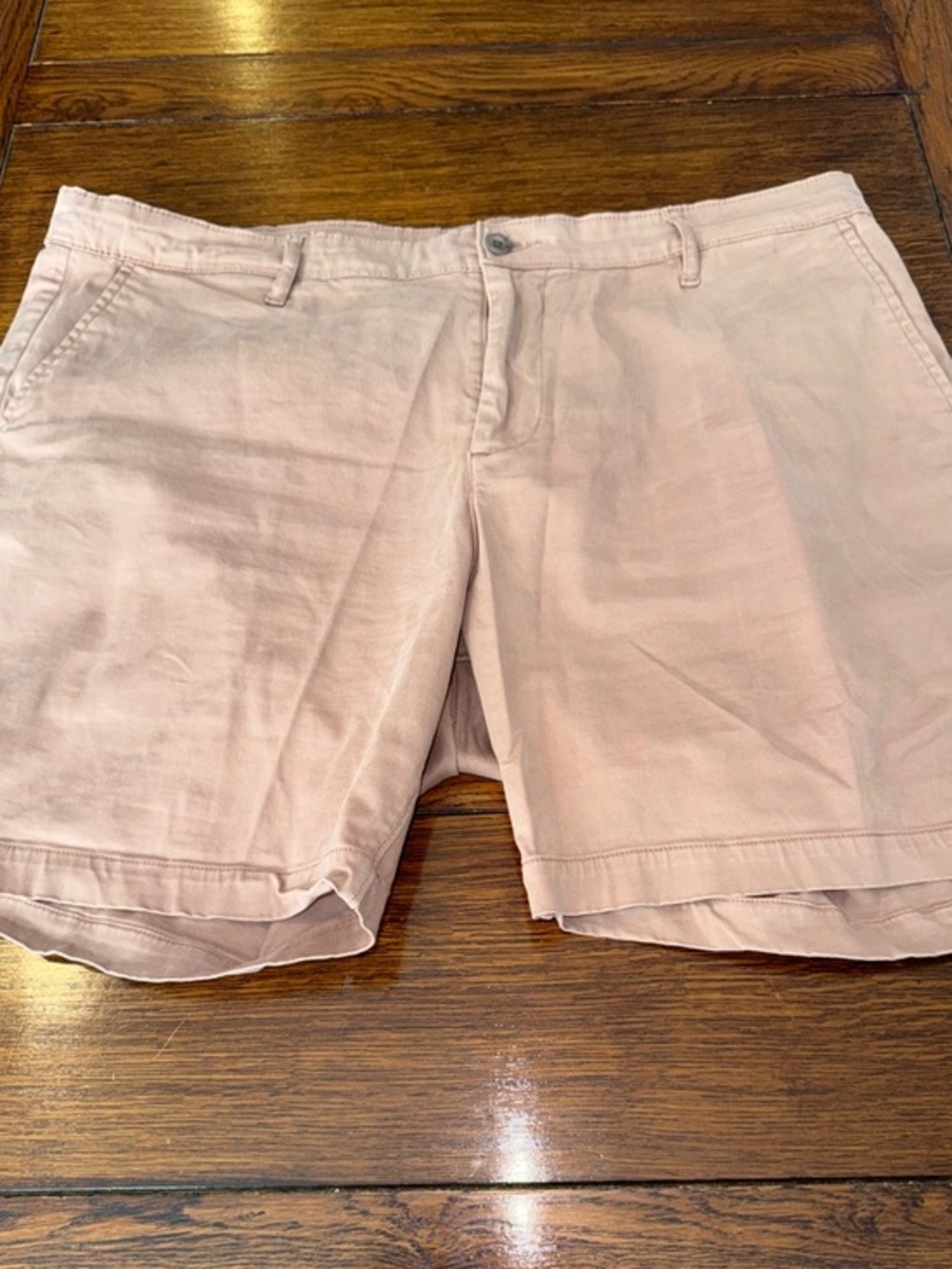 Ag Adriano Goldschmied Light Pink Casual Bermuda Shorts